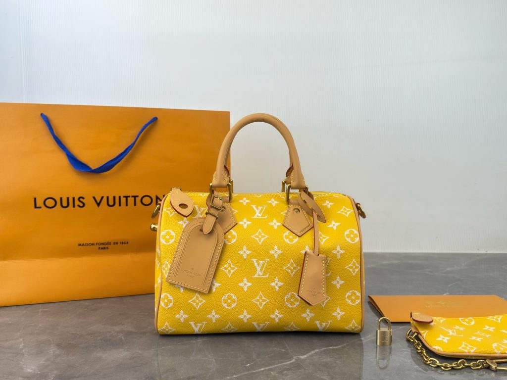 Lv 新款speedy25枕头颜色图✅-newbee