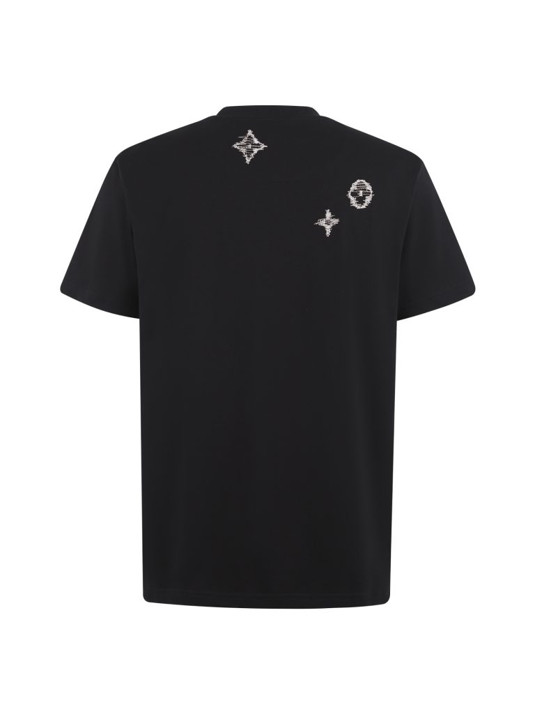 图片[3]-LOUIS VUITTON路易威登 26SS Monogram刺绣标识T恤  32支双股全棉平纹针织面料235克，1*1配套罗纹280克，进口刺绣，面料酵洗，定制1：1商标，合身版型  尺码：S M L XL-newbee